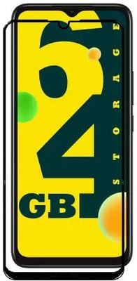 Caseline Edge To Edge Tempered Glass for Infinix Smart 6(Pack of 1)