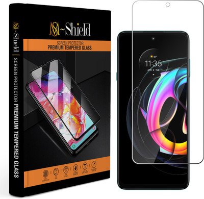 MS-Shield Impossible Screen Guard for Motorola Edge 20 Fusion, Clear Plastic Film Screen Protector (NOT Glass)(Pack of 1)