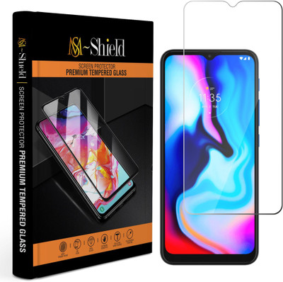MS-Shield Edge To Edge Tempered Glass for Motorola E7 Plus, Moto E7 Plus(Pack of 1)