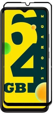 GLOBALCASE Edge To Edge Tempered Glass for Infinix Smart 6(Pack of 1)