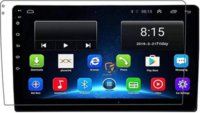 WAVEU Impossible Screen Guard for GUARDS 9 Inch ANDROID STEREO Player Unbreakable Screen Protection Guard (For after market installed Music System) (Transparent)(Pack of 1)