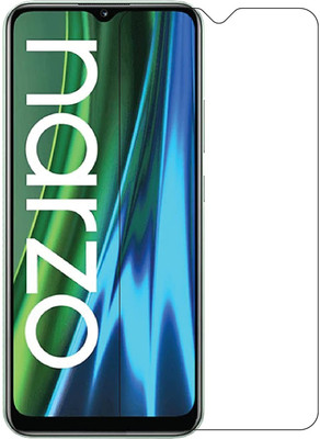 ISAAK Tempered Glass Guard for Realme Narzo 50a Prime(Pack of 1)