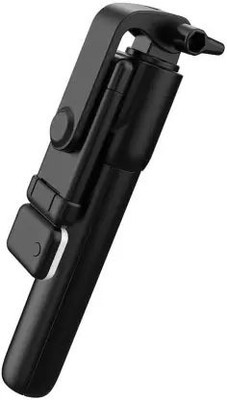 Wanzhow Bluetooth Selfie Stick(Black, Remote Included)