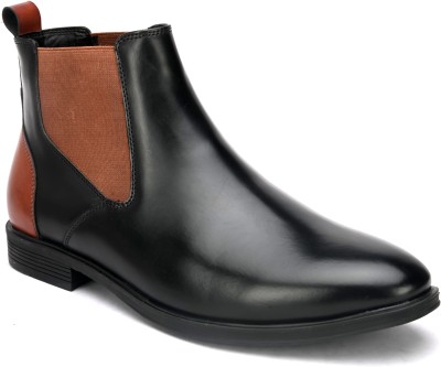 SAN FRISSCO lace up boots for men|office wear formal boots for men|comfortable trending Lace Up For Men(Black)