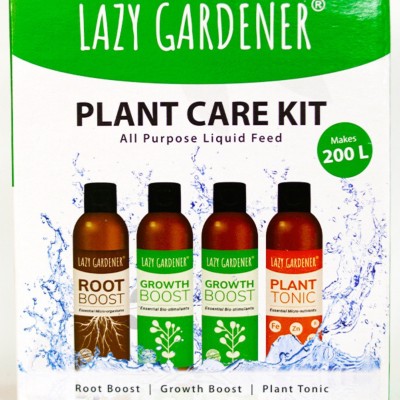 lazy gardener Plant Care Kit (Growth Boost, Root Boost & Plant Tonic ) Fertilizer(0.8 kg, Liquid)