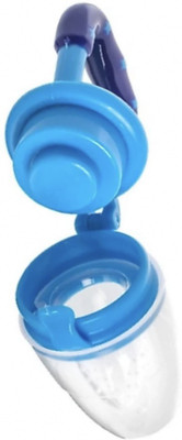 TEDRED Baby Feeder Silicone Food and Fruit Nipple Teether and Feeder(Blue)