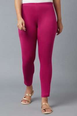 ELLEVEN Solid Women Pink Tights