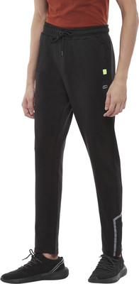Ajile By Pantaloons Solid Men Black Track Pants