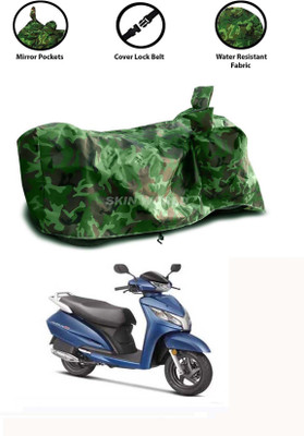 THE REAL ARV Waterproof Two Wheeler Cover for Honda(Activa 125, Green)