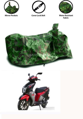 THE REAL ARV Waterproof Two Wheeler Cover for TVS(Ntorq 125, Green)