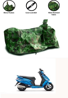 APNEK Waterproof Two Wheeler Cover for Hero(Maestro, Green)