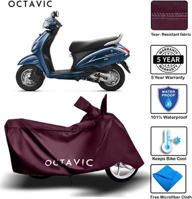 AUTOCAD Waterproof Two Wheeler Cover for Honda(Activa 3G, Maroon)