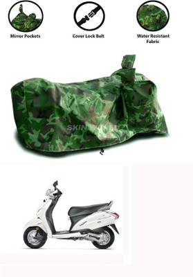 THE REAL ARV Waterproof Two Wheeler Cover for Honda(Activa 5G, Green)