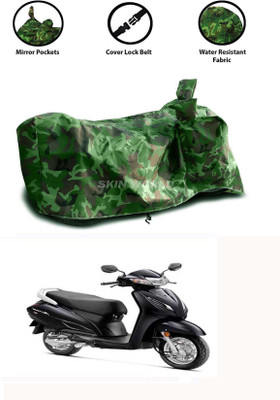 AutoRash Waterproof Two Wheeler Cover for Honda(Activa 6G, Green)
