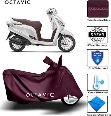 AUTOCAD Waterproof Two Wheeler Cover for Honda(CB 1000R, Maroon)