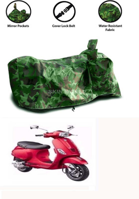 AutoRash Waterproof Two Wheeler Cover for Vespa(Vespa SXL 150, Green)
