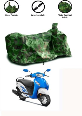 APNEK Waterproof Two Wheeler Cover for Honda(Activa i, Green)