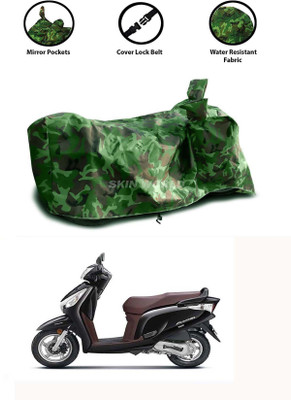 THE REAL ARV Waterproof Two Wheeler Cover for Honda(Aviator, Green)