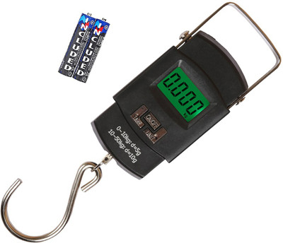 Kelo 50Kg Digital Luggage Weighing Scale For Flights And Travel MC261 Weighing Scale(Black)
