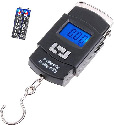 Glancing 50Kg Electronic Luggage Weight Machine MC246 Weighing Scale(Black)