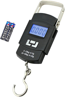 Glancing 50Kg Luggage Bag Weight Machine MC311 Weighing Scale(Black)