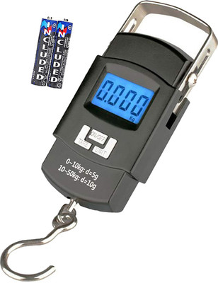 Glancing 50Kg Vegetable Weight Machine MC174 Weighing Scale(Black)