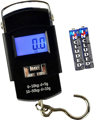 Glancing 50 Kg Vegetable Weight Machine MC86 Weighing Scale(Black)