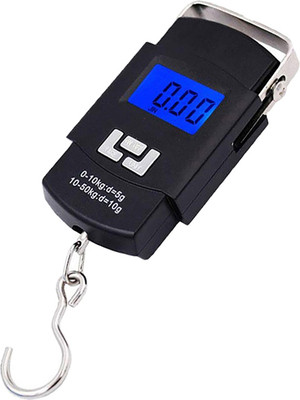 Kelo 50Kg Digital Weight Machine For Weighing Household Items MC331 Weighing Scale(Black)