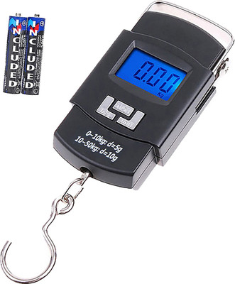 Glancing 50Kg Portable Luggage Weighing Machine MC169 Weighing Scale(Black)