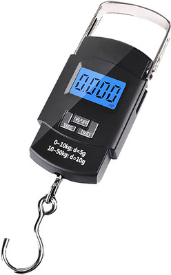Glancing 50Kg Luggage Weight Machine MC345 Weighing Scale(Black)