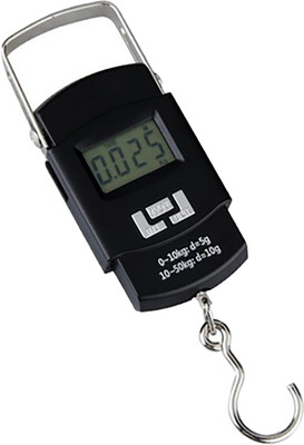 Glancing 50Kg Portable Luggage Weighing Scale MC264 Weighing Scale(Black)