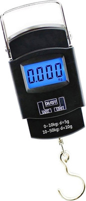 Kelo 50Kg Digital Weighing Scale For Luggage MC113 Weighing Scale(Black)