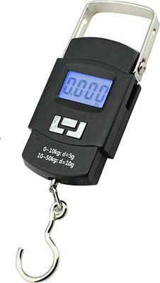 Qozent 50Kg New Mini Portable Pocket Digital Electronic MC243 Weighing Scale(Black)