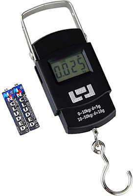 Kelo 50Kg Electronic Luggage Weight Machine MC64 Weighing Scale(Black)