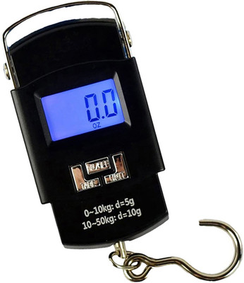 Kelo 10G-50Kg Digital Weight Machine For Luggage/Fishing MC351 Weighing Scale(Black)