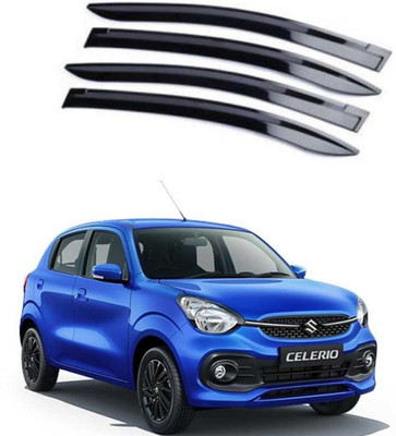 KRISHNA AUTO For Non-convertibles Front, Rear Wind Deflector(Maruti Celerio)