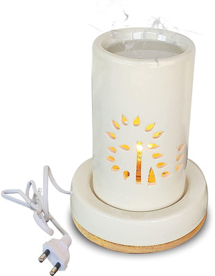 LANDSLIDE Electric Aroma with 10ml Relaxing Diffuser Ceramic Electric Aroma Burner(1 Units)