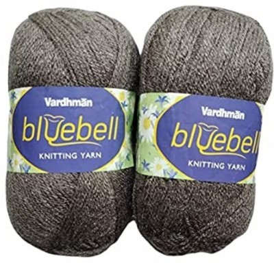 KYSS Vardhman Bluebell Wool Hand Knitting Wool/Art Craft Yarn, Shade No-64, 300 GM