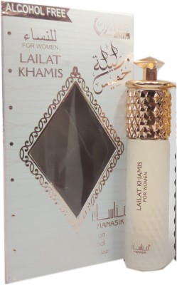 Manasik LAILAT KHAMIS WHITE Alcohol - Free Concentrated Attar Roll On 6ml . Floral Attar(Floral)