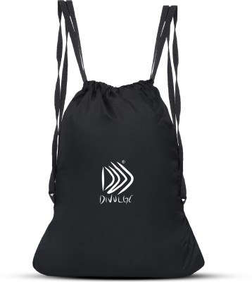 divulge Divuilge Daypack Drawstring bag, Sports bag, Gym bag , Backpack 19 Liters 18 L Backpack(Black)