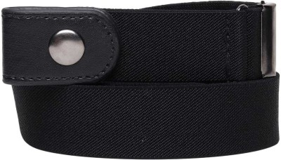 Kastner Women Casual Black Canvas Belt