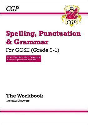 GCSE Spelling, Punctuation and Grammar Workbook (includes Answers)(English, Paperback, CGP Books)