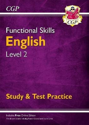 Functional Skills English Level 2 - Study & Test Practice(English, Paperback, CGP Books)