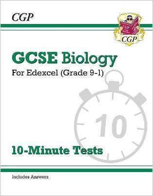 GCSE Biology: Edexcel 10-Minute Tests (includes answers)(English, Paperback, CGP Books)