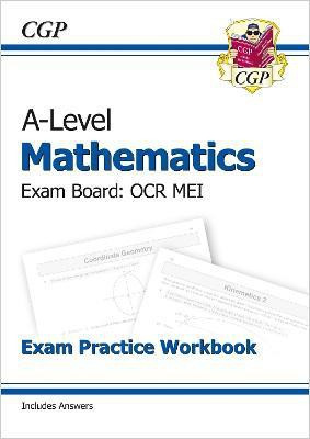 A-Level Maths OCR MEI Exam Practice Workbook (includes Answers)(English, Paperback, CGP Books)