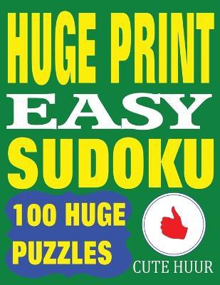 Huge Print Easy Sudoku(English, Paperback, Huur Cute)