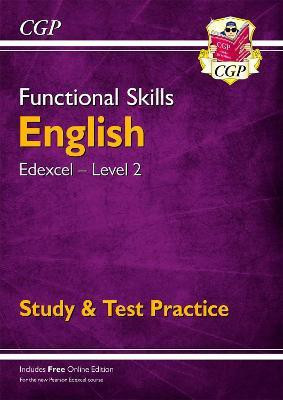 Functional Skills English: Edexcel Level 2 - Study & Test Practice(English, Paperback, CGP Books)