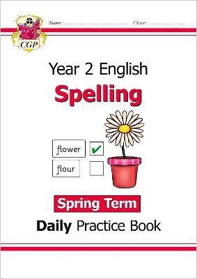 KS1 Spelling Year 2 Daily Practice Book: Spring Term(English, Paperback, CGP Books)