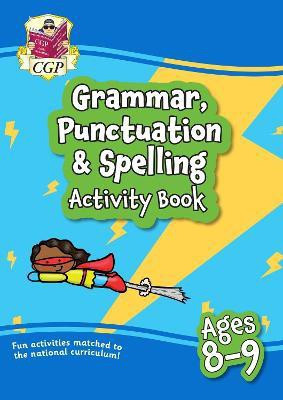 Grammar, Punctuation & Spelling Activity Book for Ages 8-9 (Year 4)(English, Paperback, CGP Books)