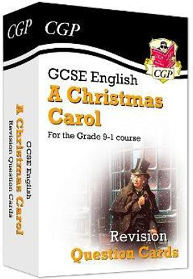GCSE English - A Christmas Carol Revision Question Cards(English, Hardcover, CGP Books)